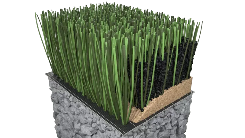 Artificial grass structure