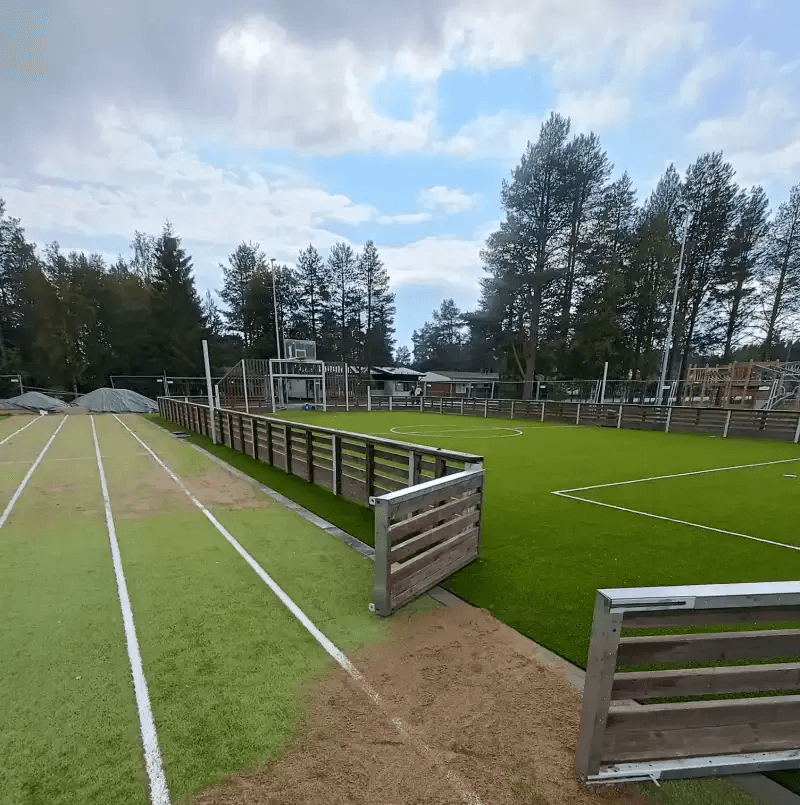 Nilonkangas school yard, Kuusamo