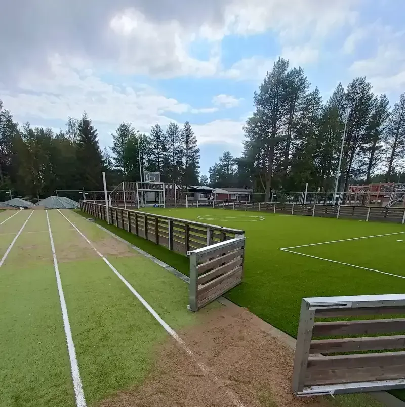 Nilonkangas school yard – multipurpose arena and sprint track