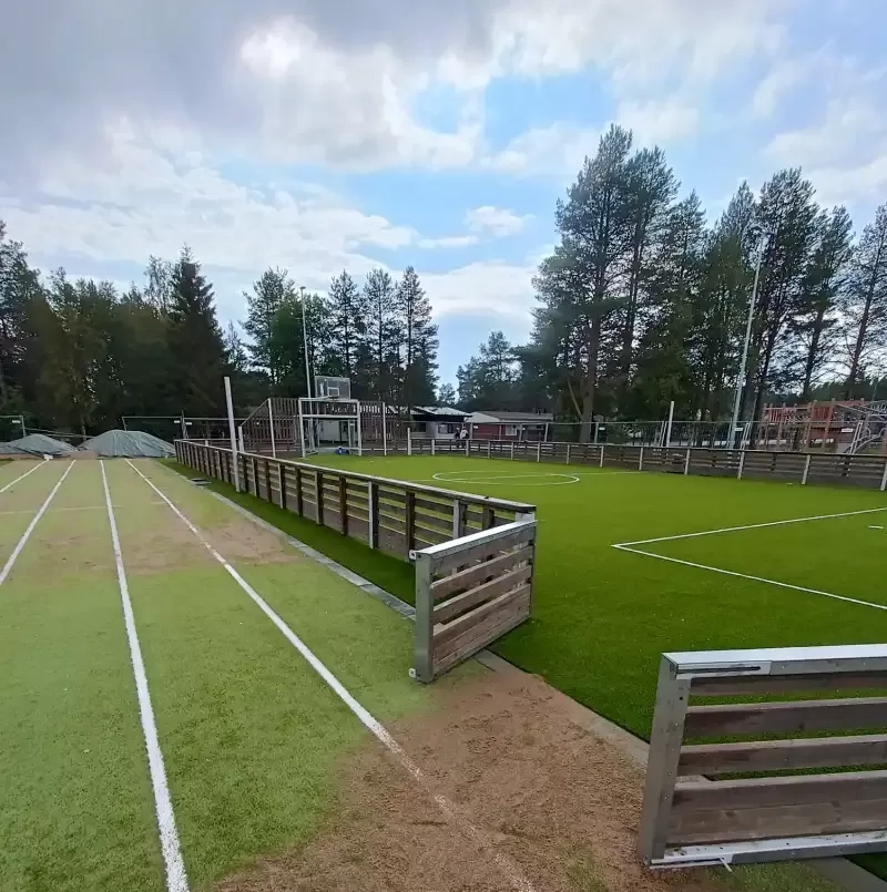 Nilonkangas school yard Kuusamo