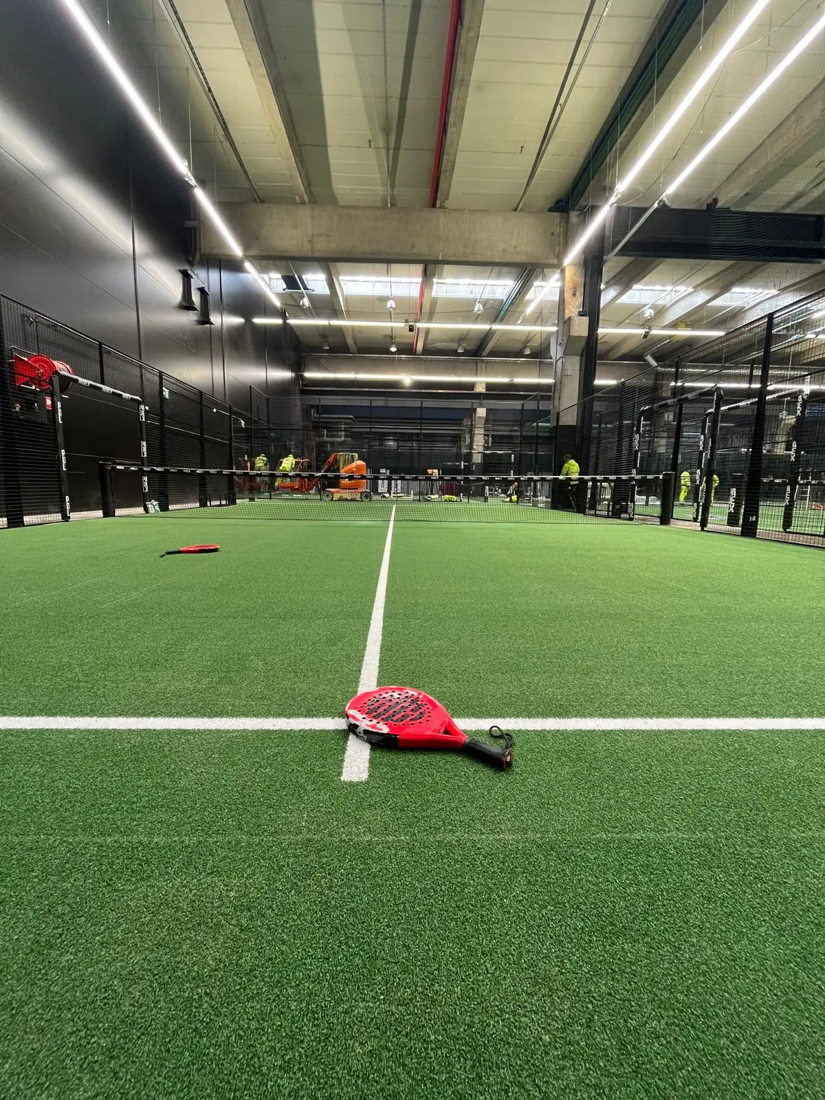 World-class padel court installed