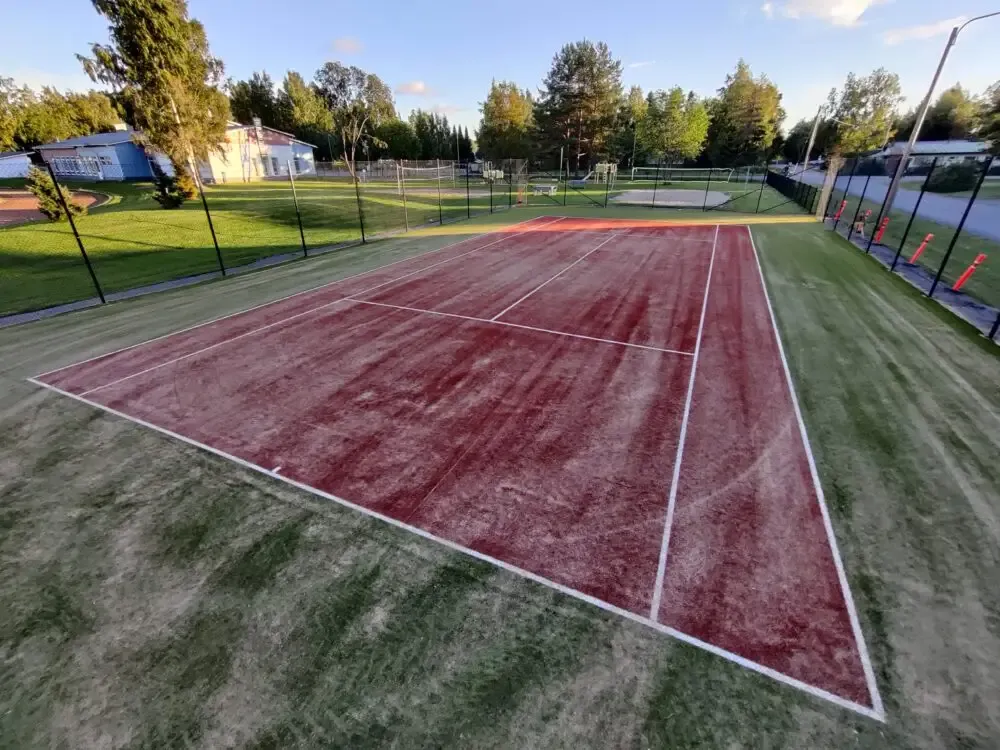 Tennis Court Isokyrö – surface material