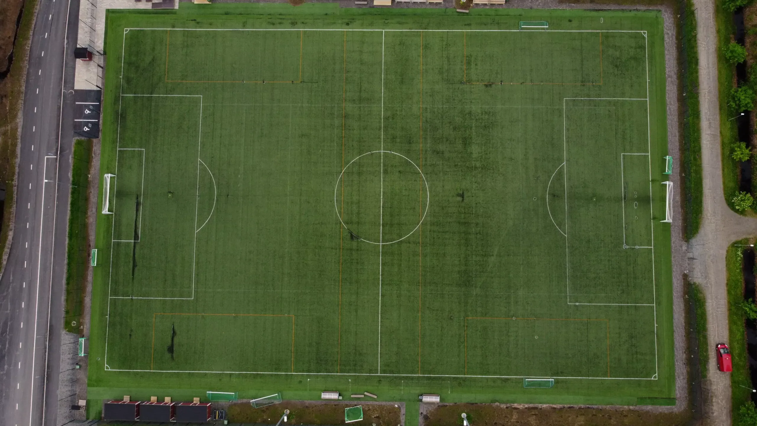 Artificial grass relocation project