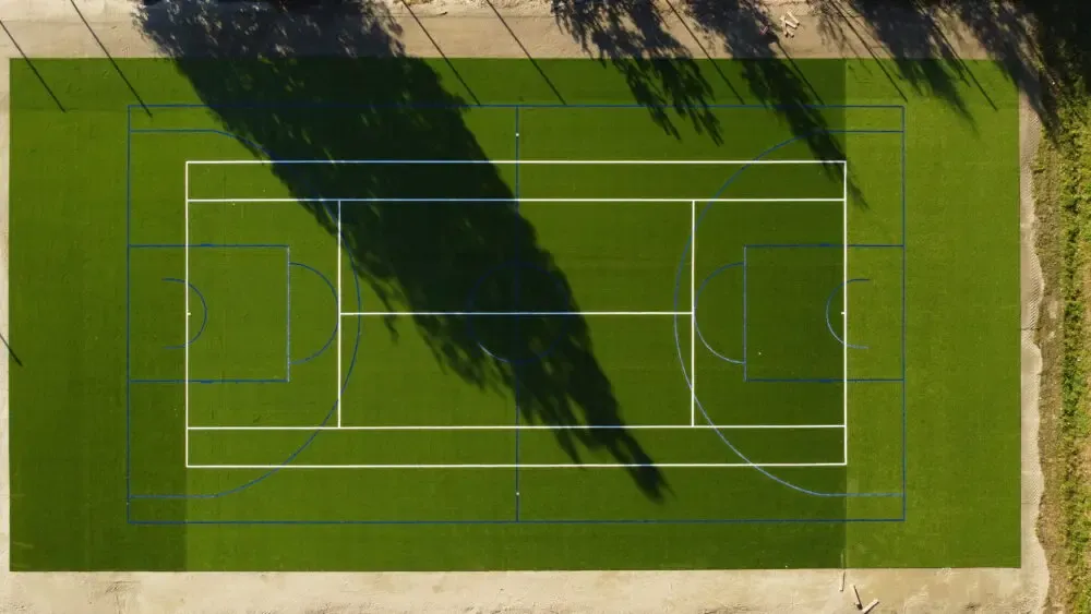 Multipurpose court Sodankylä – court markings